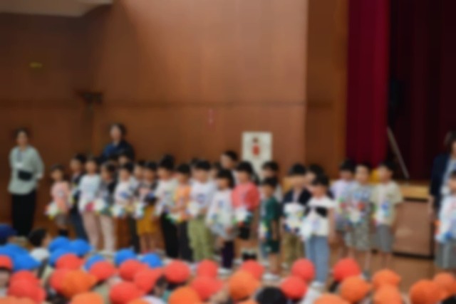 1年生　「よろしくお願いします」