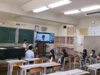 ２学期頑張ることの発表