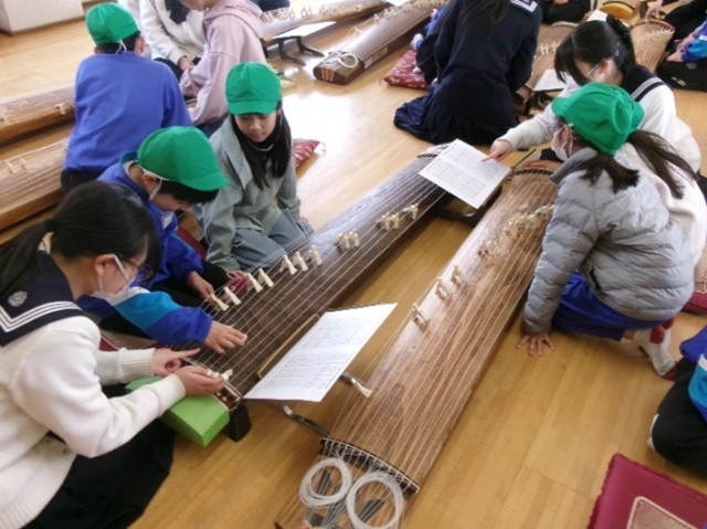 ふれあい授業の様子１組②