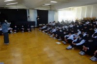 １年生学年集会