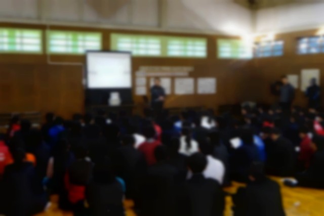 ３年生学年集会